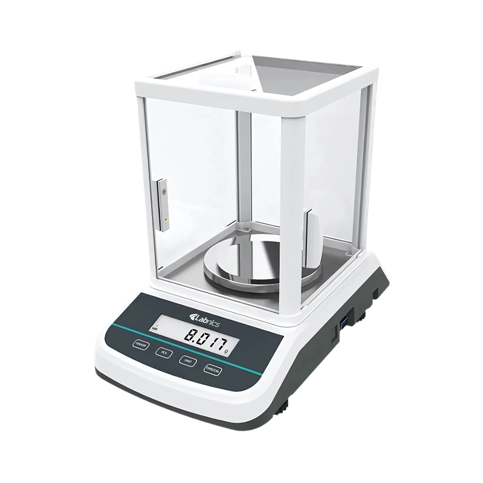Analytical Balance NAB-802_Side view Product2