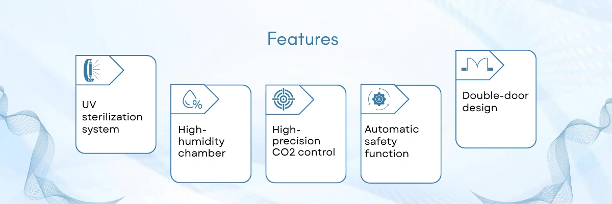Air Jacketed CO2 Incubator NACI-200