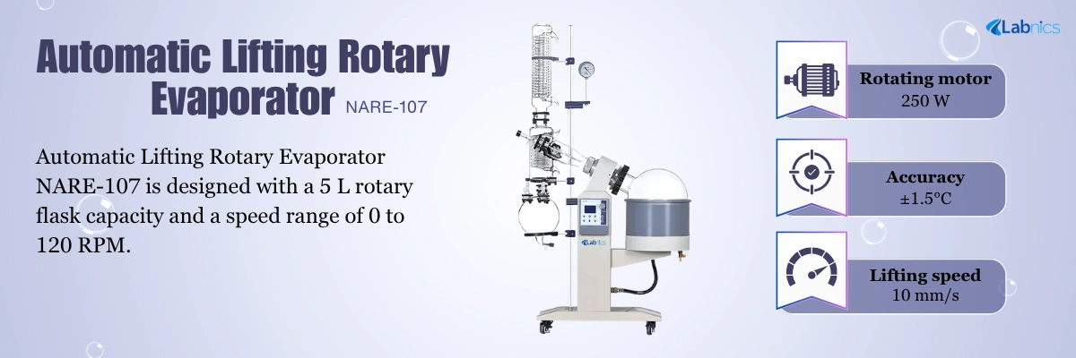 Automatic Lifting Rotary Evaporator NARE-107