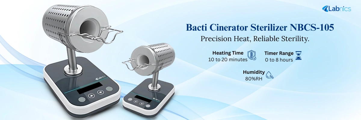 Bacti Cinerator Sterilizer NBCS-105