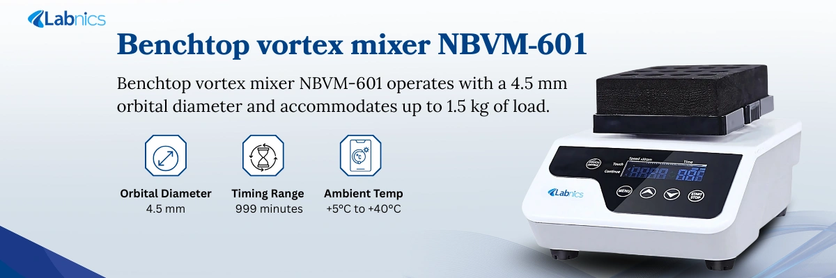 Benchtop vortex mixer NBVM-601