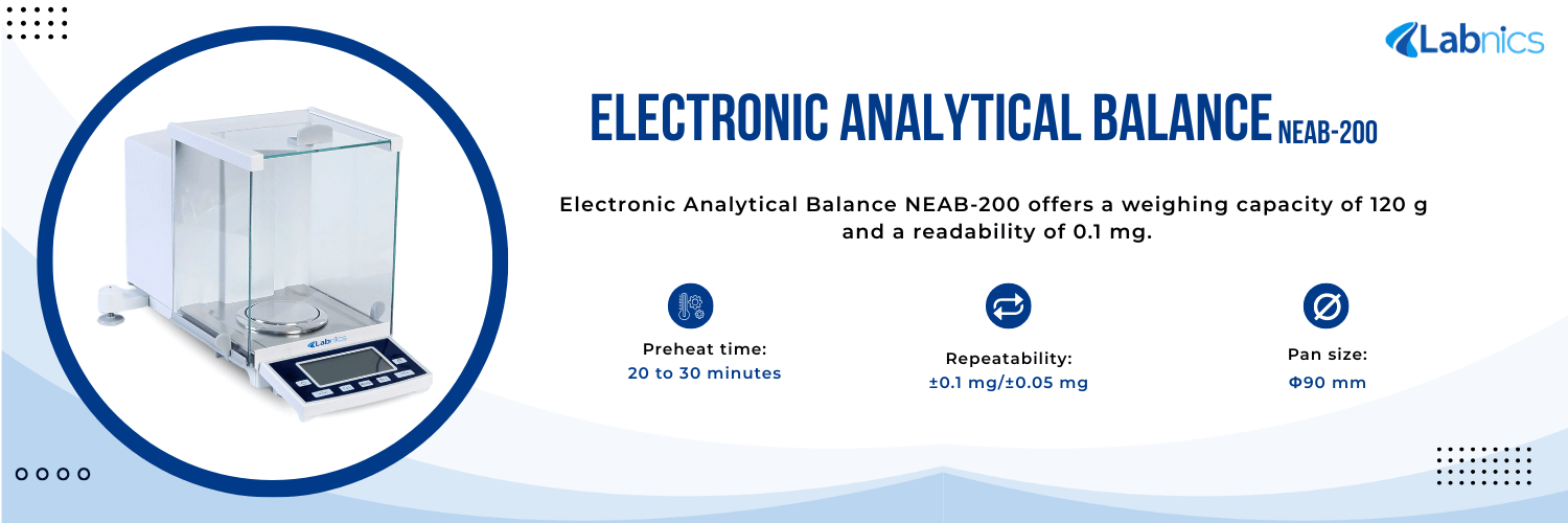 Electronic Analytical Balance NEAB-200