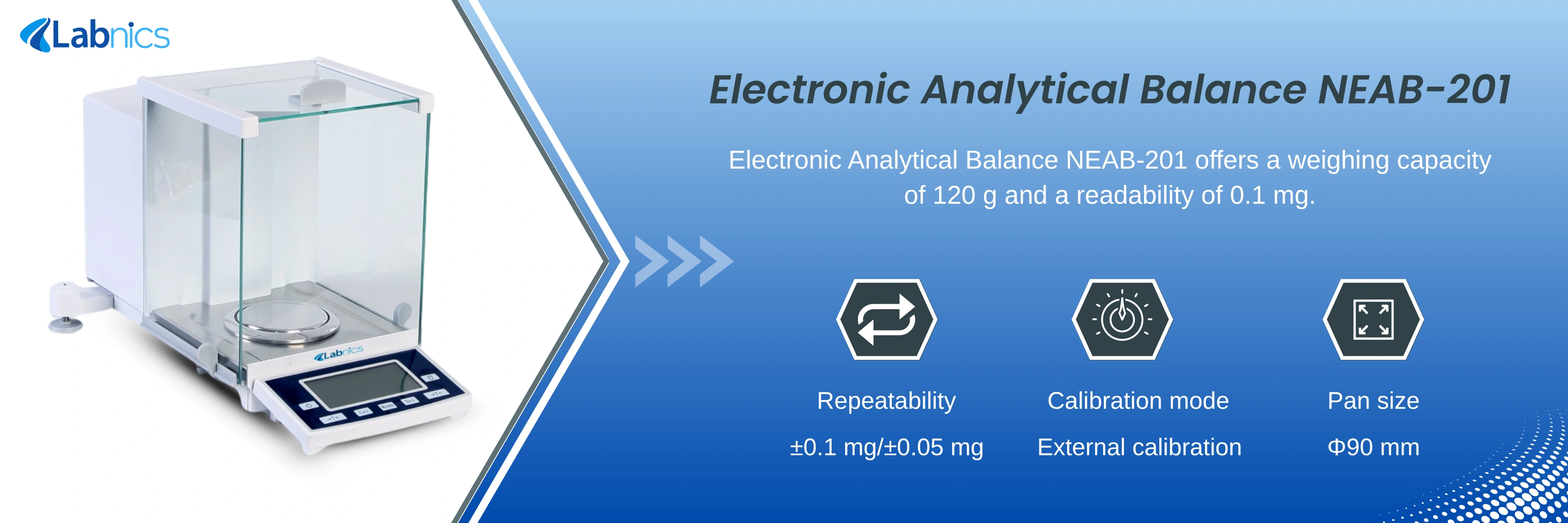 Electronic Analytical Balance NEAB-201