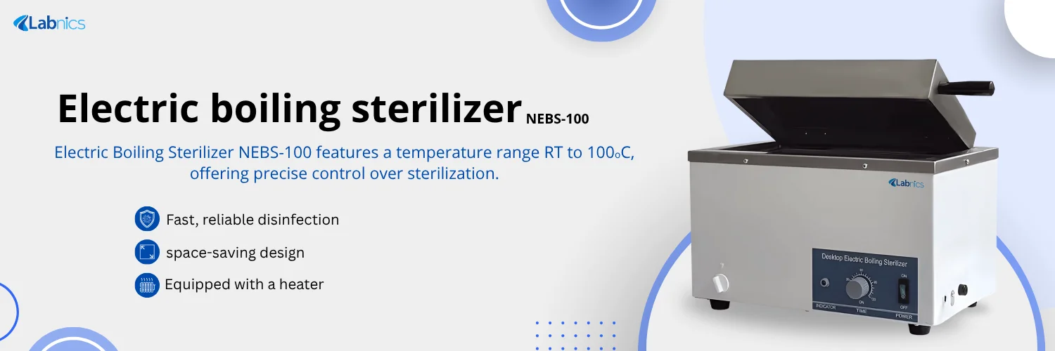 Electric Boiling Sterilizer NEBS100 Sterilizer Labnics