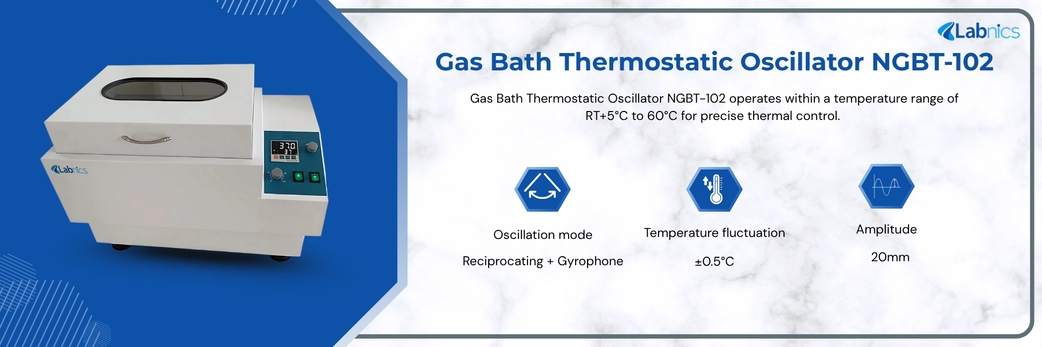 Gas Bath Thermostatic Oscillator NGBT-102