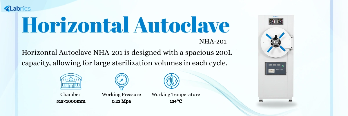 Horizontal Autoclave NHA-201