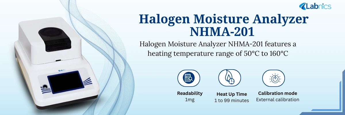 Halogen Moisture Analyzer NHMA-201