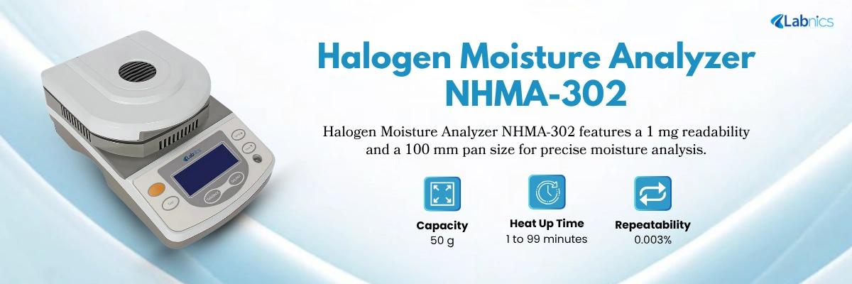 Halogen Moisture Analyzer NHMA-302