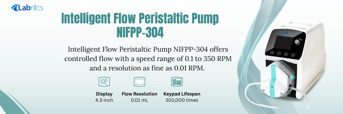 Intelligent Flow Peristaltic Pump NIFPP-304