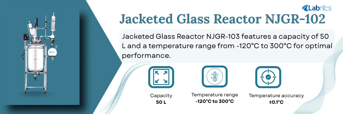 Jacketed Glass Reactor NJGR-103