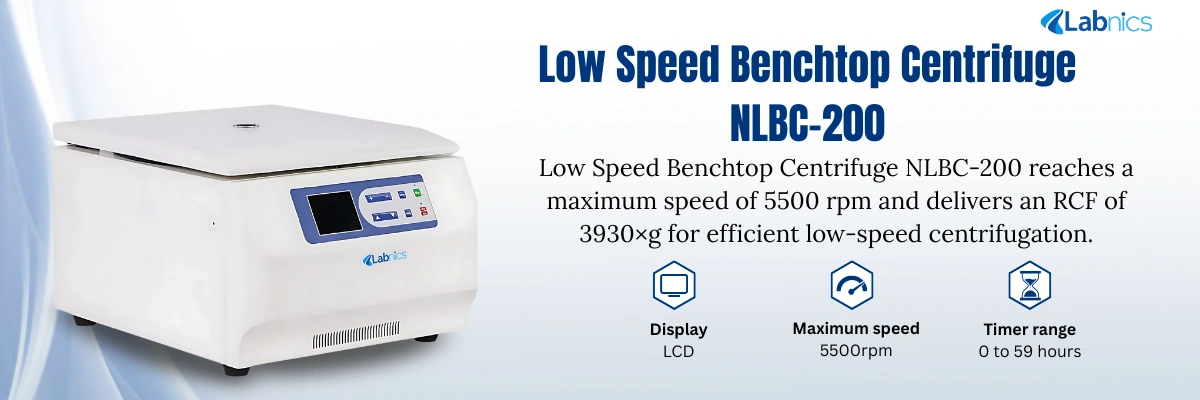 Low Speed Benchtop Centrifuge NLBC-200