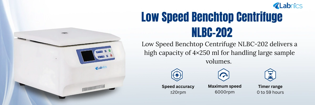 Low Speed Benchtop Centrifuge NLBC-202