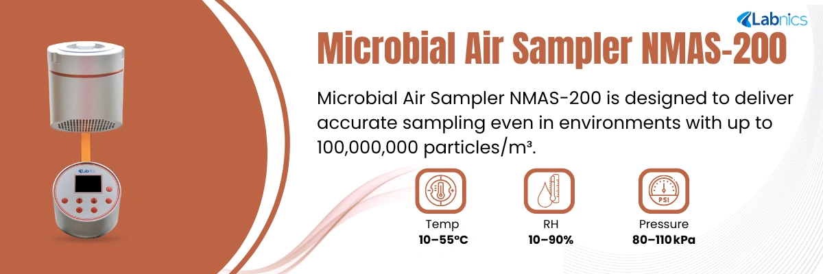 Microbial Air Sampler NMAS-200