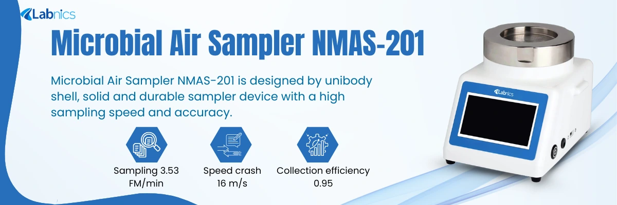Microbial Air Sampler NMAS-201