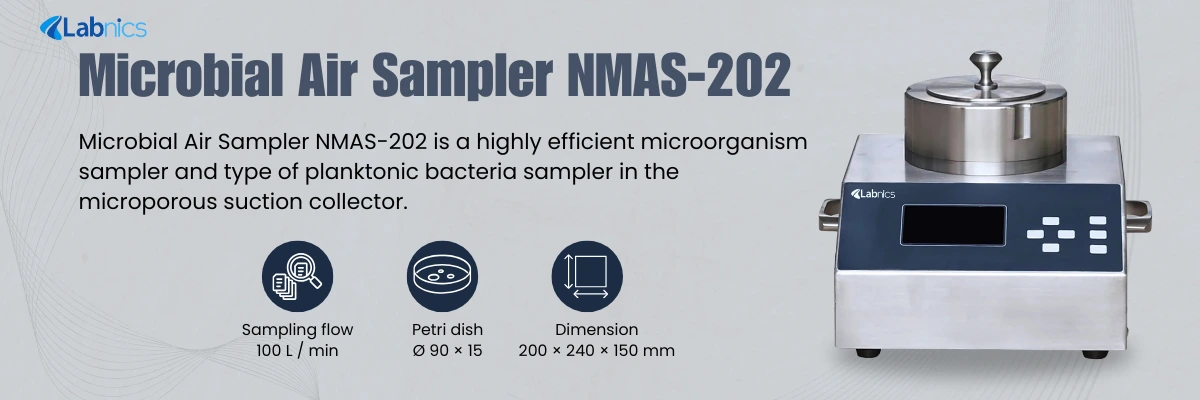 Microbial Air Sampler NMAS-202