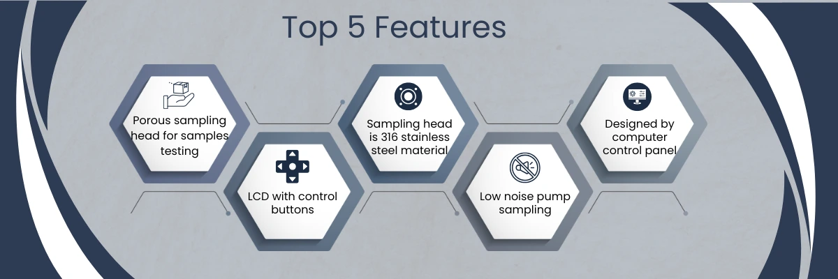 Microbial Air Sampler NMAS-202
