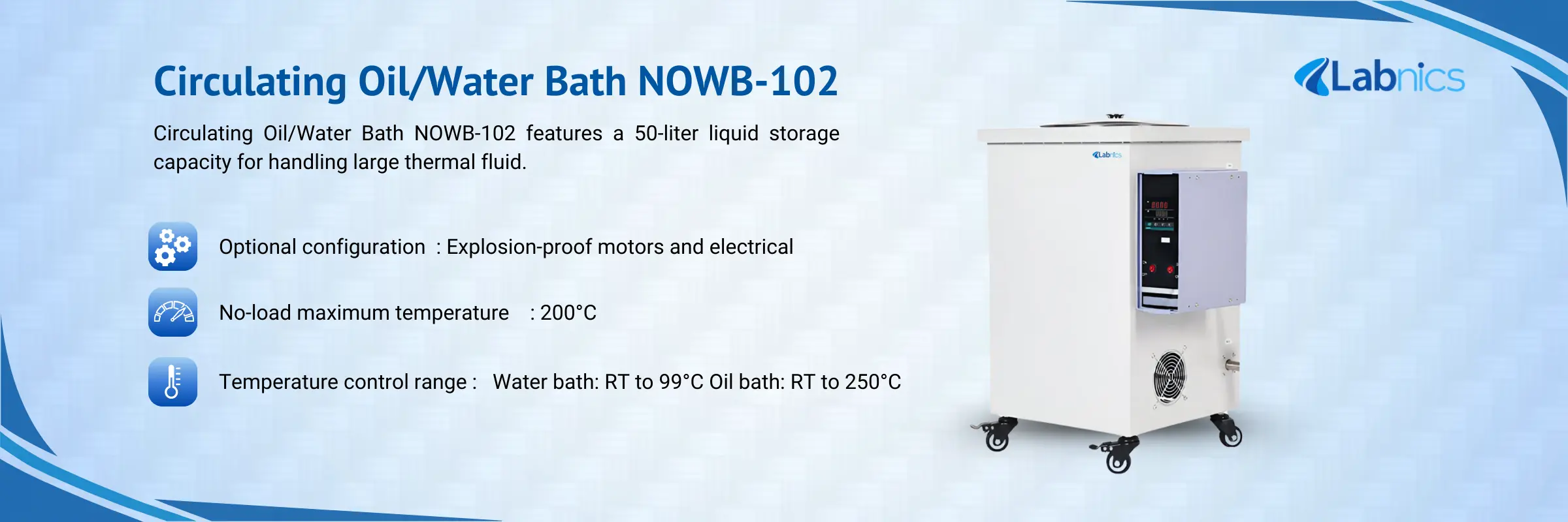 Circulating Oil/Water Bath NOWB-102