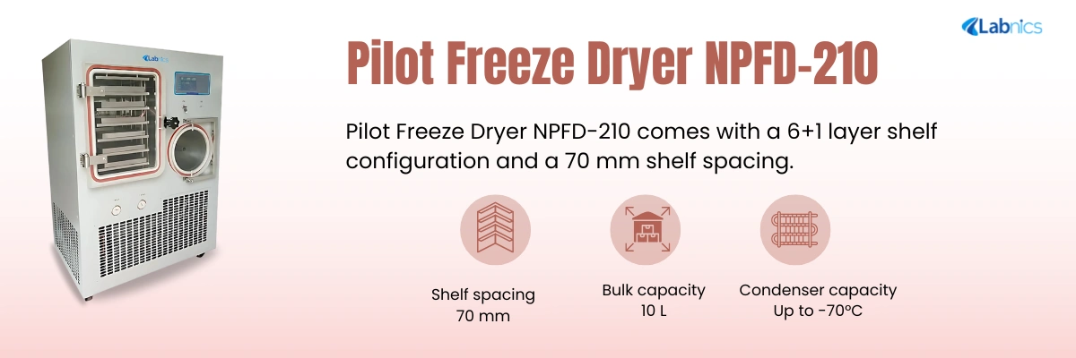 Pilot Freeze Dryer NPFD-210