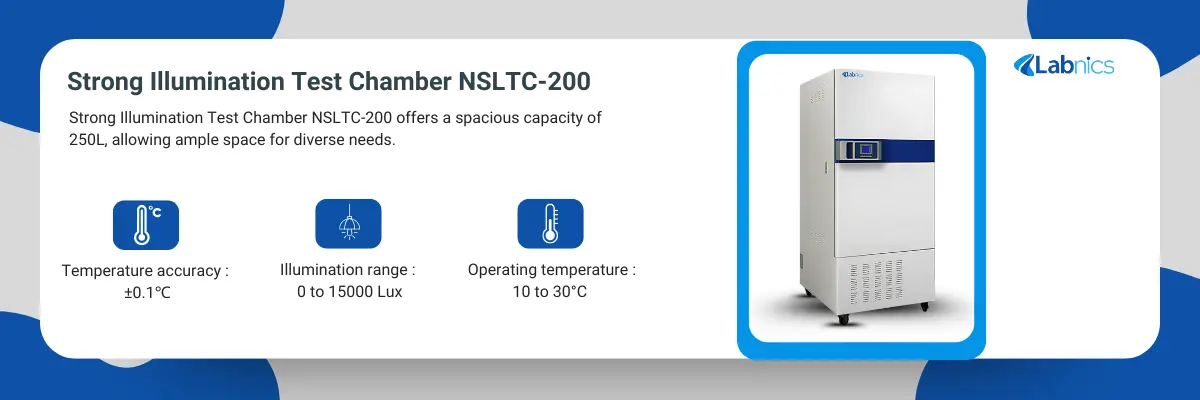 Strong Illumination Test Chamber NSLTC-200