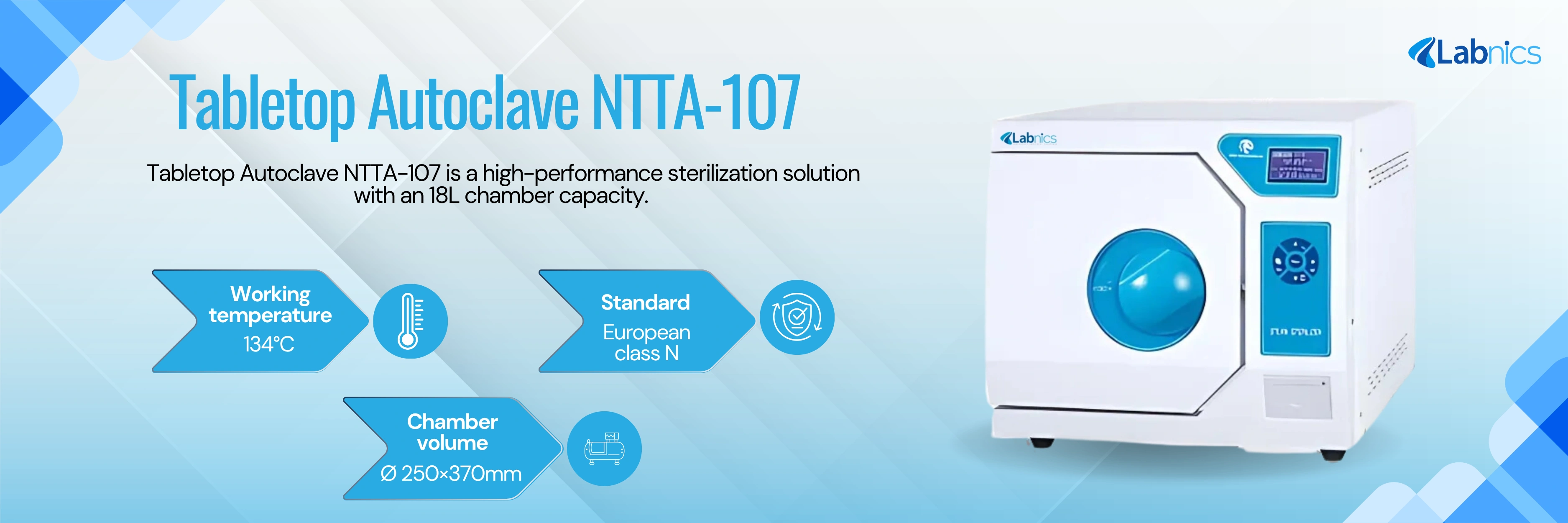 Tabletop Autoclave NTTA-107