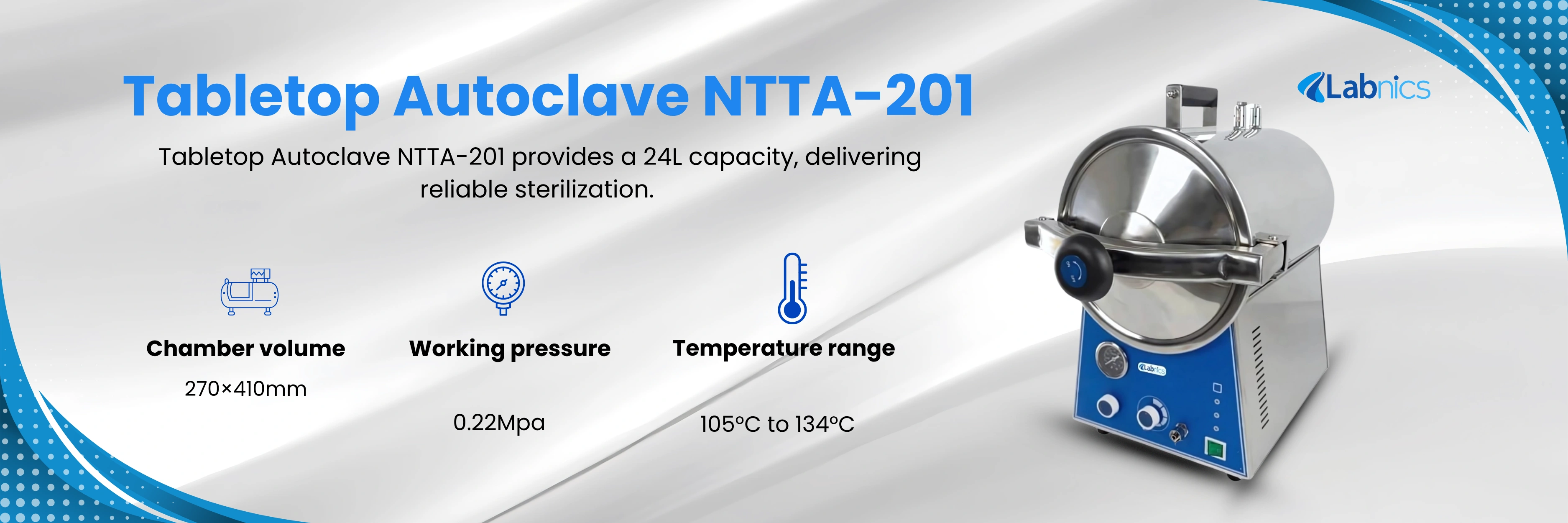 Tabletop Autoclave NTTA-201