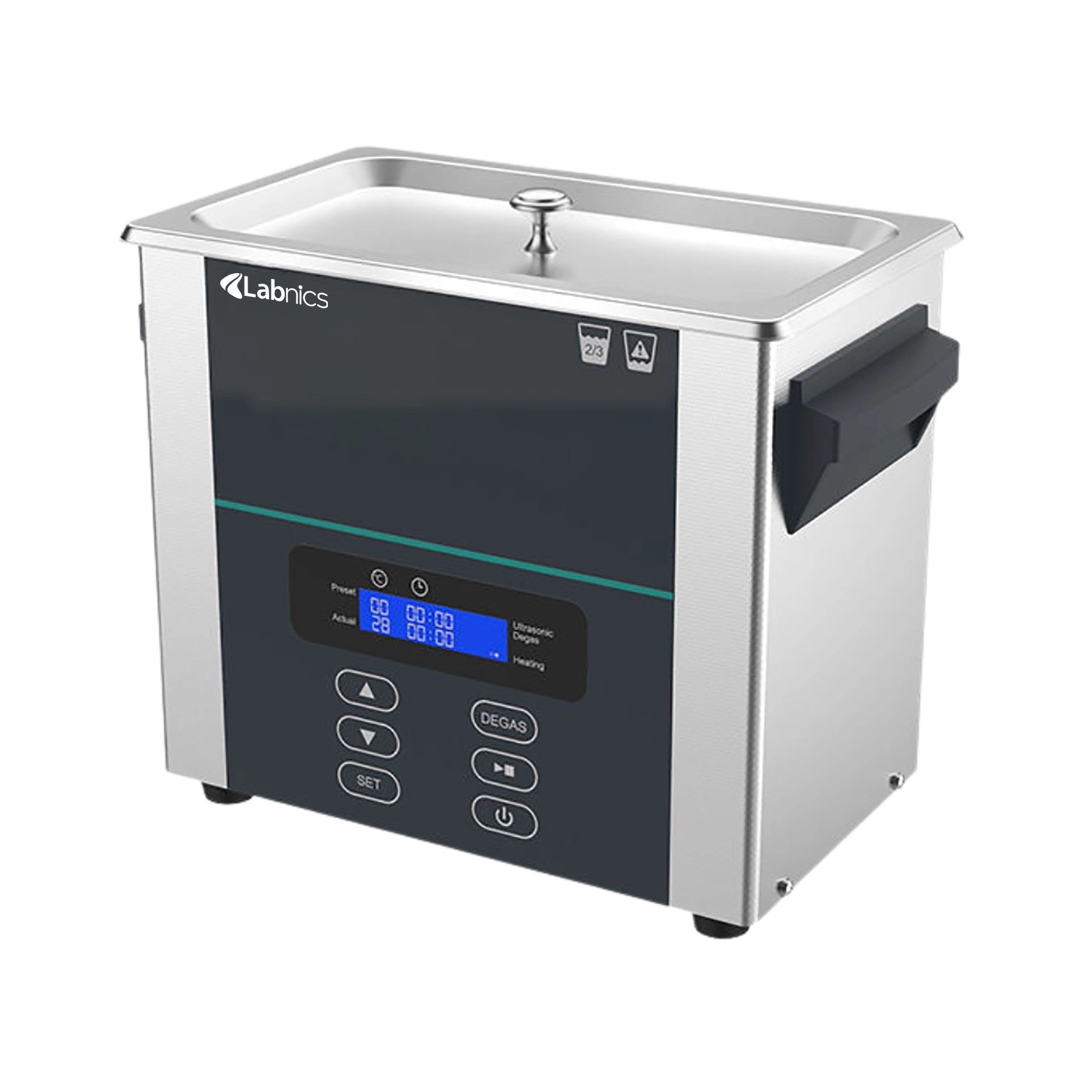 Ultrasonic Cleaner NUCB-111_Side view Product2