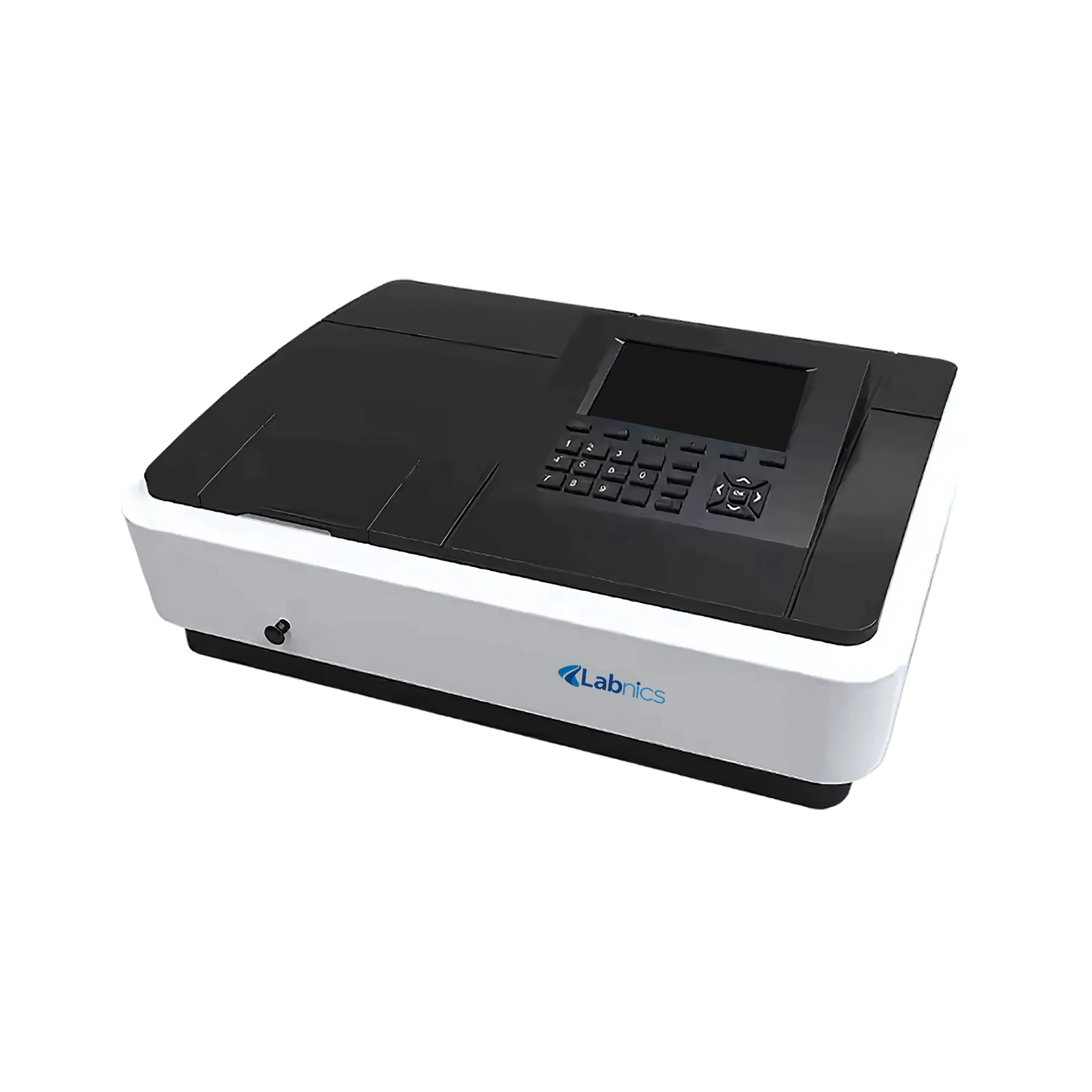 Double Beam UV-Vis Spectrophotometer NUVS-405_Side View Product2