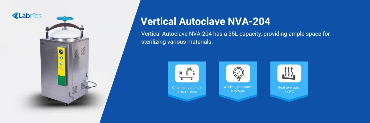 Vertical Autoclave NVA-204