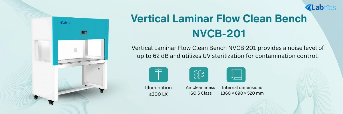 Vertical Laminar Flow Clean Bench NVCB-201
