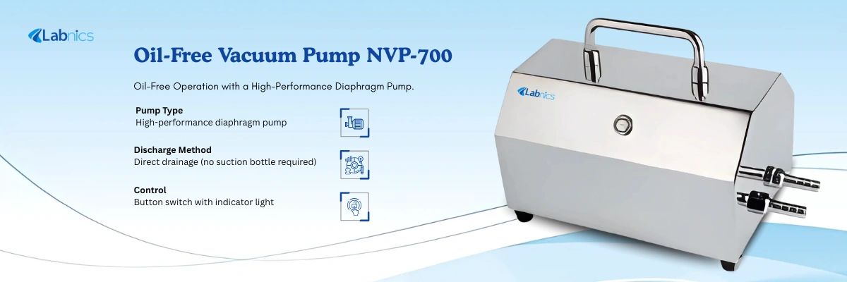 Oil Free Vacuum Pump NVP-700