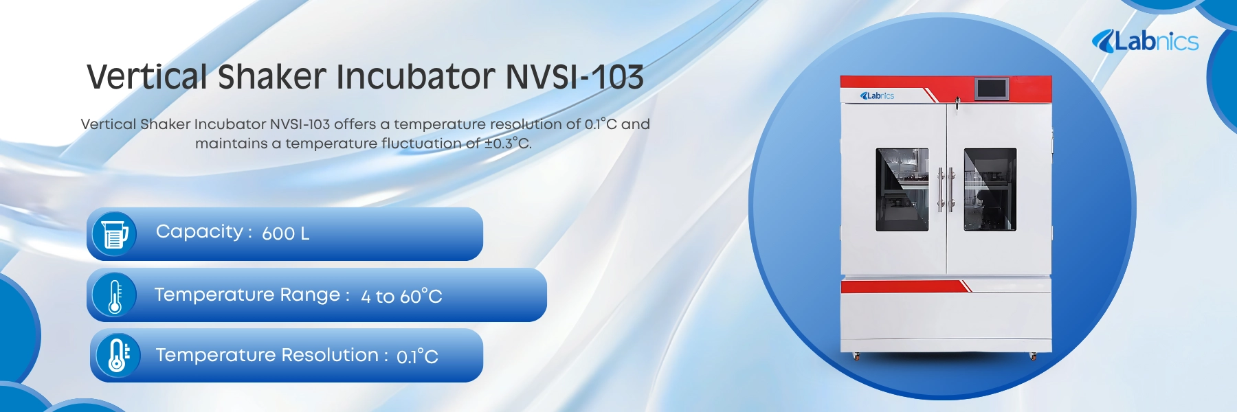 Vertical Shaker Incubator NVSI-103