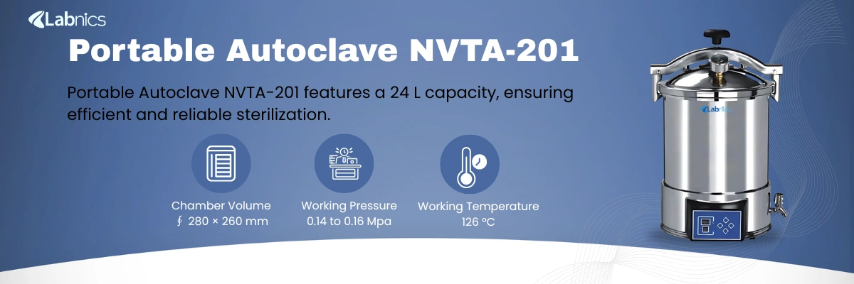Portable Autoclave NVTA-201